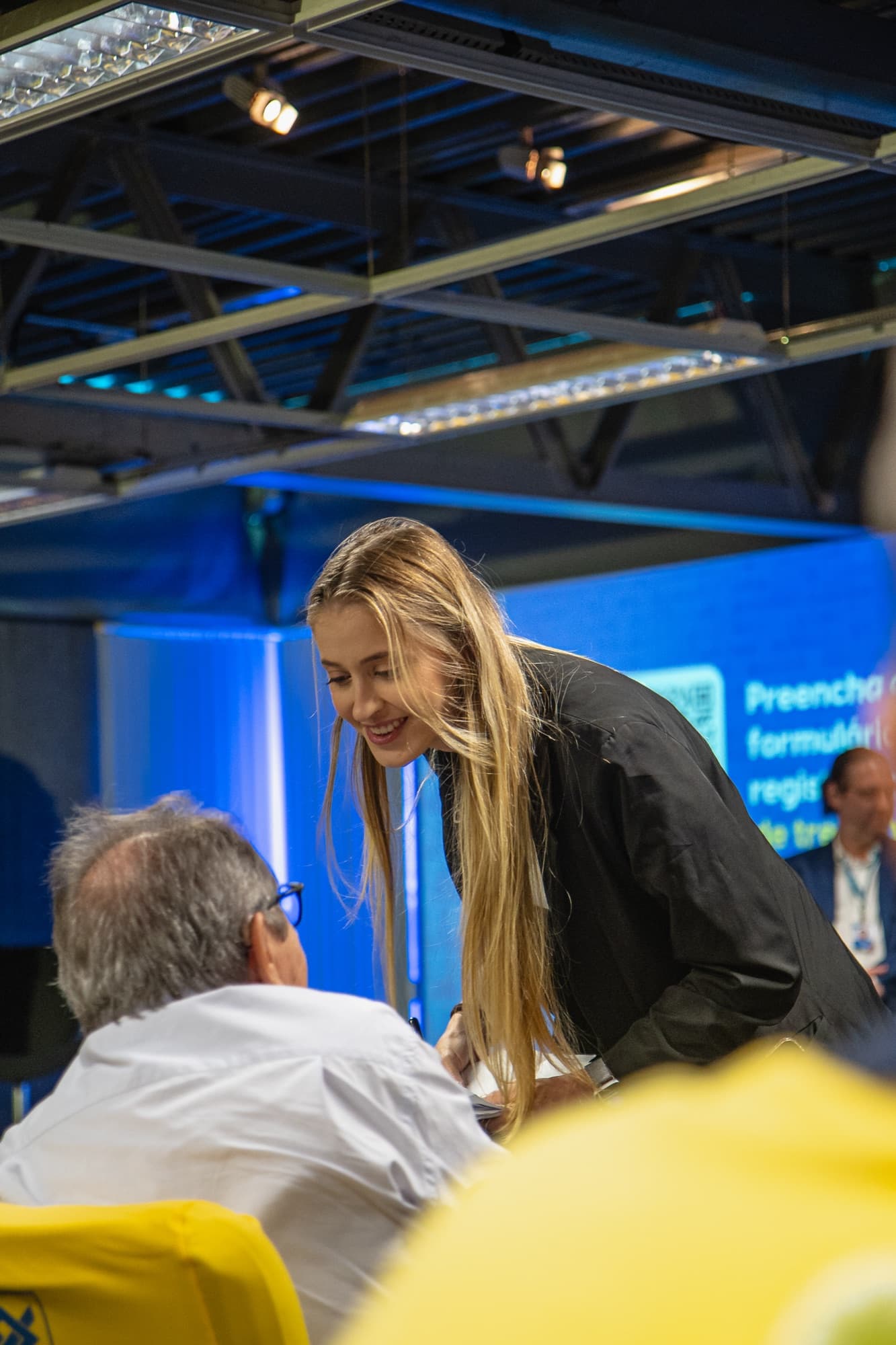 Encontro Gente é Tudo do Banco do Brasil em Fortaleza, registro 22 — painéis, plateia e bastidores