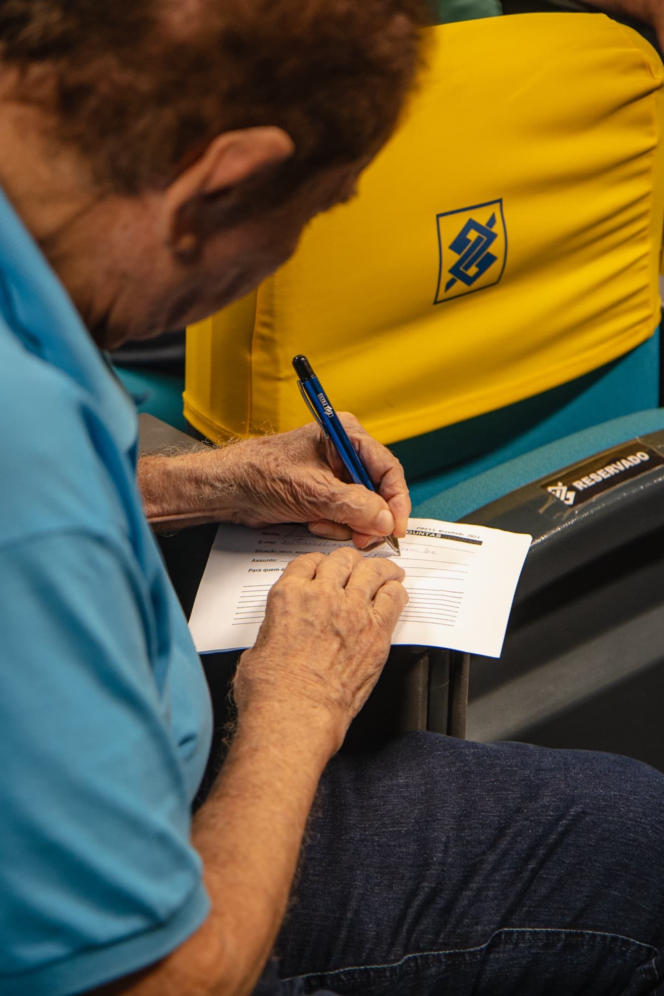 Encontro Gente é Tudo do Banco do Brasil em Fortaleza, registro 23 — painéis, plateia e bastidores