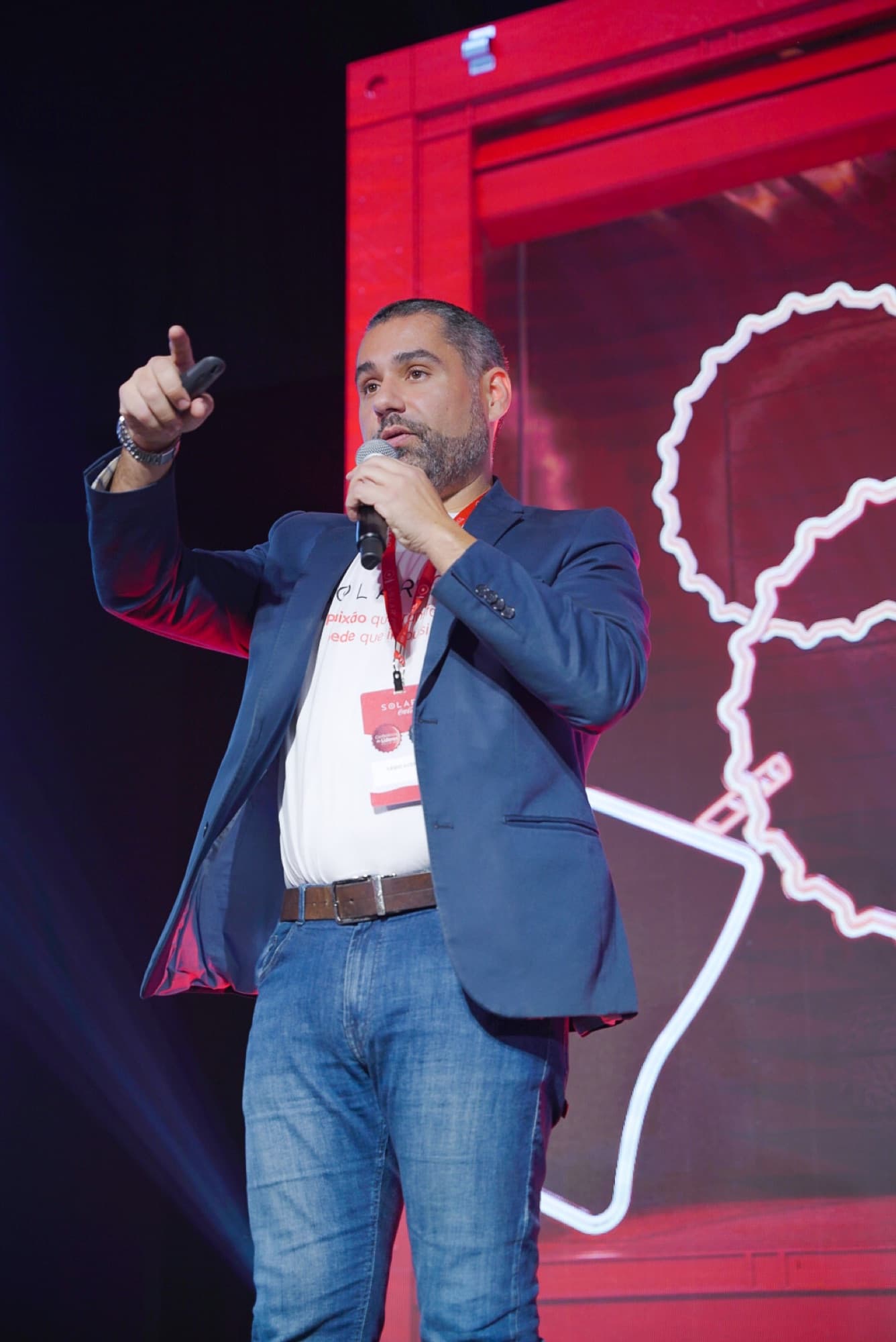 Convenção Solar Coca-Cola em Fortaleza, registro 4 — equipe, palco e ativação de marca