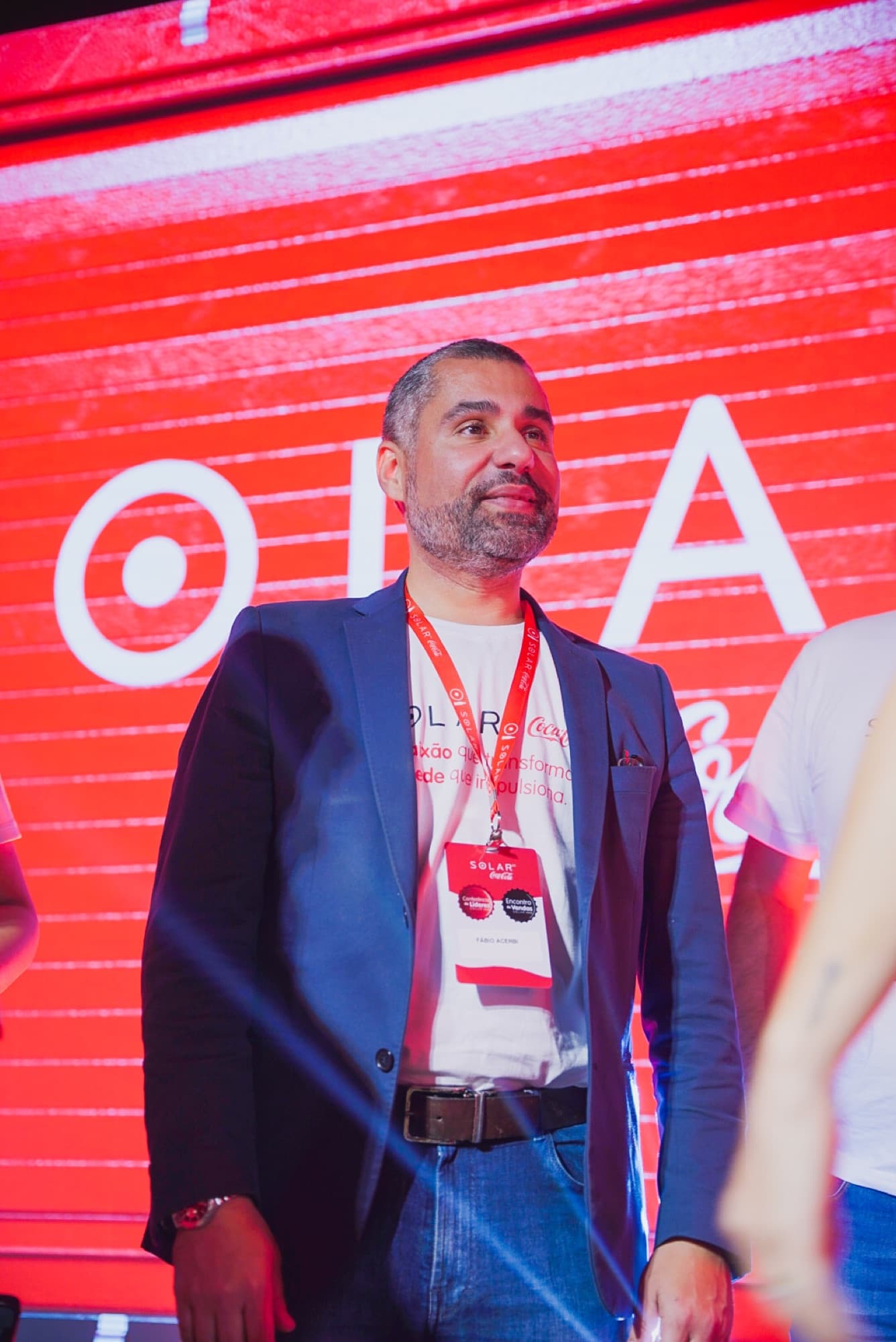 Convenção Solar Coca-Cola em Fortaleza, registro 6 — equipe, palco e ativação de marca