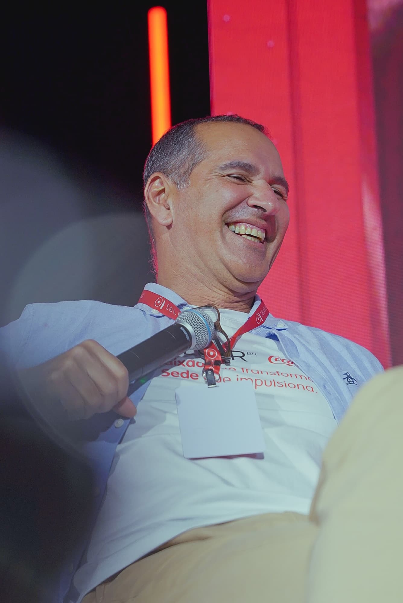 Convenção Solar Coca-Cola em Fortaleza, registro 7 — equipe, palco e ativação de marca